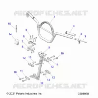 STEERING, HANDLEBAR MOUNTING