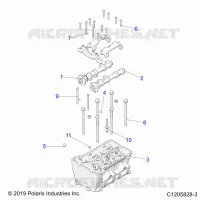 ENGINE, CYLINDER HEAD