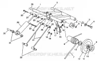 REAR TORQUE ARM 440 XCR 0941760 (4925182518022A)