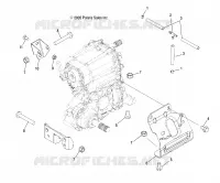 DRIVE TRAIN, MAIN GEARCASE MOUNTING