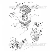 CRANKCASE AND CYLINDER (4914771477032A)