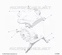 DRIVE TRAIN, HEAT SHIELDS