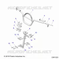STEERING, HANDLEBAR MOUNTING