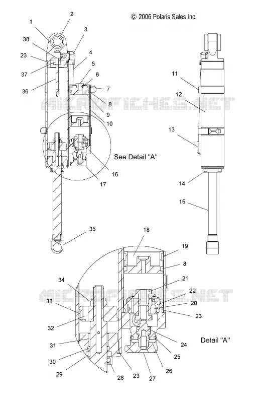 REAR TRACK SHOCK (7043205)