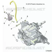 DRIVE TRAIN, MAIN GEARCASE MOUNTING