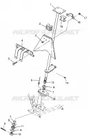 STEERING POST    TRAIL BOSS W97AA25C (4940574057B008)