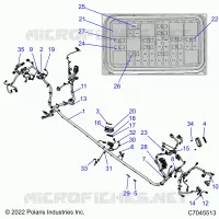 ELECTRICAL, WIRE HARNESS, CHASSIS