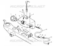 OIL TANK ASSEMBLY 2X4 300 W947530 (4926742674A012)