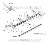 SUSPENSION, RAIL MOUNTING