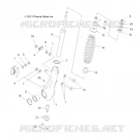 SUSPENSION, FRONT STRUT 