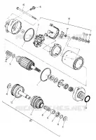 STARTING MOTOR SL 650/B924058 (4922922292031A)