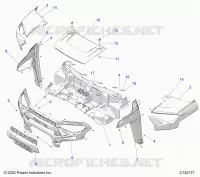 HOOD AND FRONT FACIA