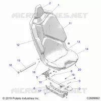 SEAT ASM.- Z24GAE92A/92B (C2689862)