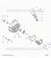 ENGINE, COOLING SYSTEM AND WATER PUMP