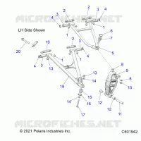 FRONT WISHBONES