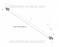 DRIVE TRAIN, FRONT PROP SHAFT