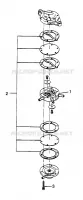 FUEL PUMP 500 0972764,  EUROPEAN 500 E972764,  500 SKS 0972564, EUROPEAN 50 (4938393839D005)