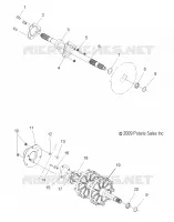 DRIVE TRAIN, JACKSHAFT AND DRIVE SHAFT