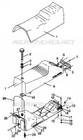 SEAT   GAS TANK ASSEMBLY SPORT 0940443 AND SPORT SKS 0940243 (4925052505003A)