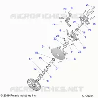 DRIVE TRAIN, PRIMARY CLUTCH