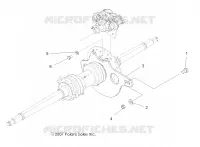 REAR BRAKE CALIPER MOUNTING