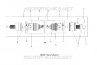 DRIVE TRAIN, DRIVE REAR SHAFT