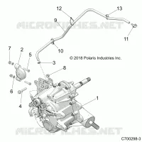 DRIVE TRAIN, MAIN GEARCASE MOUNTING