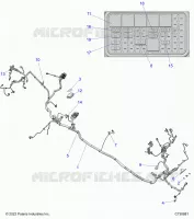 ELECTRICAL, WIRE HARNESSES, CHASSIS