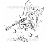 FRONT DRIVE ASSEMBLY XPLORER 4X4 W959140 (4930223022B003)