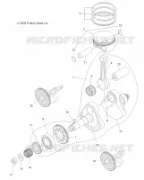 ENGINE, CRANKSHAFT AND PISTON