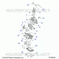 CRANKCASE AND CRANKSHAFT