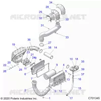 ENGINE, AIR INTAKE SYSTEM