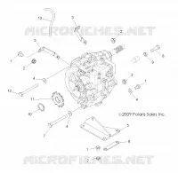 DRIVE TRAIN, MAIN GEARCASE MOUNTING