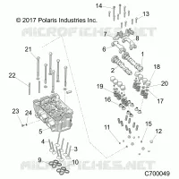CYLINDER HEAD AND VALVES