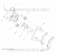 REAR BRAKE CALIPER