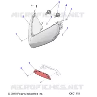 HEADLIGHT AND TAILLIGHT