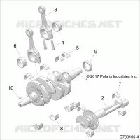 ENGINE, CRANKSHAFT