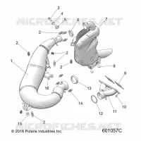 ENGINE, EXHAUST SYSTEM