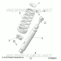 FRONT SUSPENSION SHOCK MOUNTING