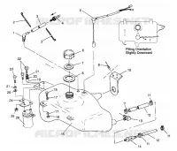 OIL TANK SL 900 B964291 AND  INTL. SL 900 I964291 (4935583558A012)