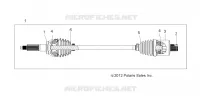 DRIVE TRAIN, REAR DRIVE SHAFT