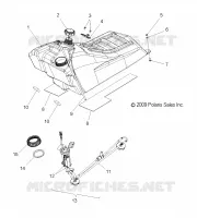 FUEL SYSTEM, FUEL TANK ASM.