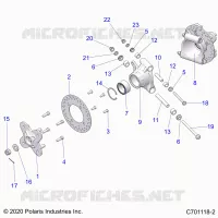 SUSPENSION, REAR CARRIER
