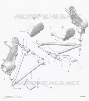 SUSPENSION, A-ARM AND STRUT MOUNTING