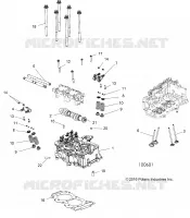 CYLINDER HEAD, CAM AND VALVES