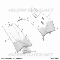 REAR BODYWORK CAB AND HEAT SHIELDS