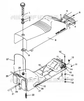 SEAT   GAS TANK ASSEMBLY SUPER SPORT 0940743 (4927742774002A)