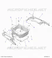 REAR BODYWORK RACK