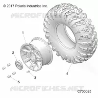 WHEELS, FRONT