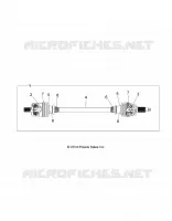 DRIVE TRAIN, FRONT HALF SHAFT